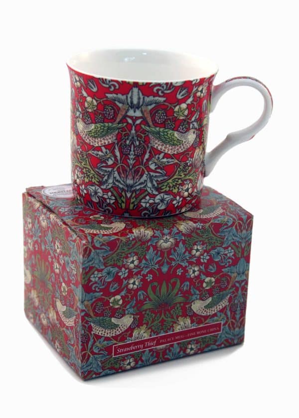 Strawberry thief - fine bone china Palace mug